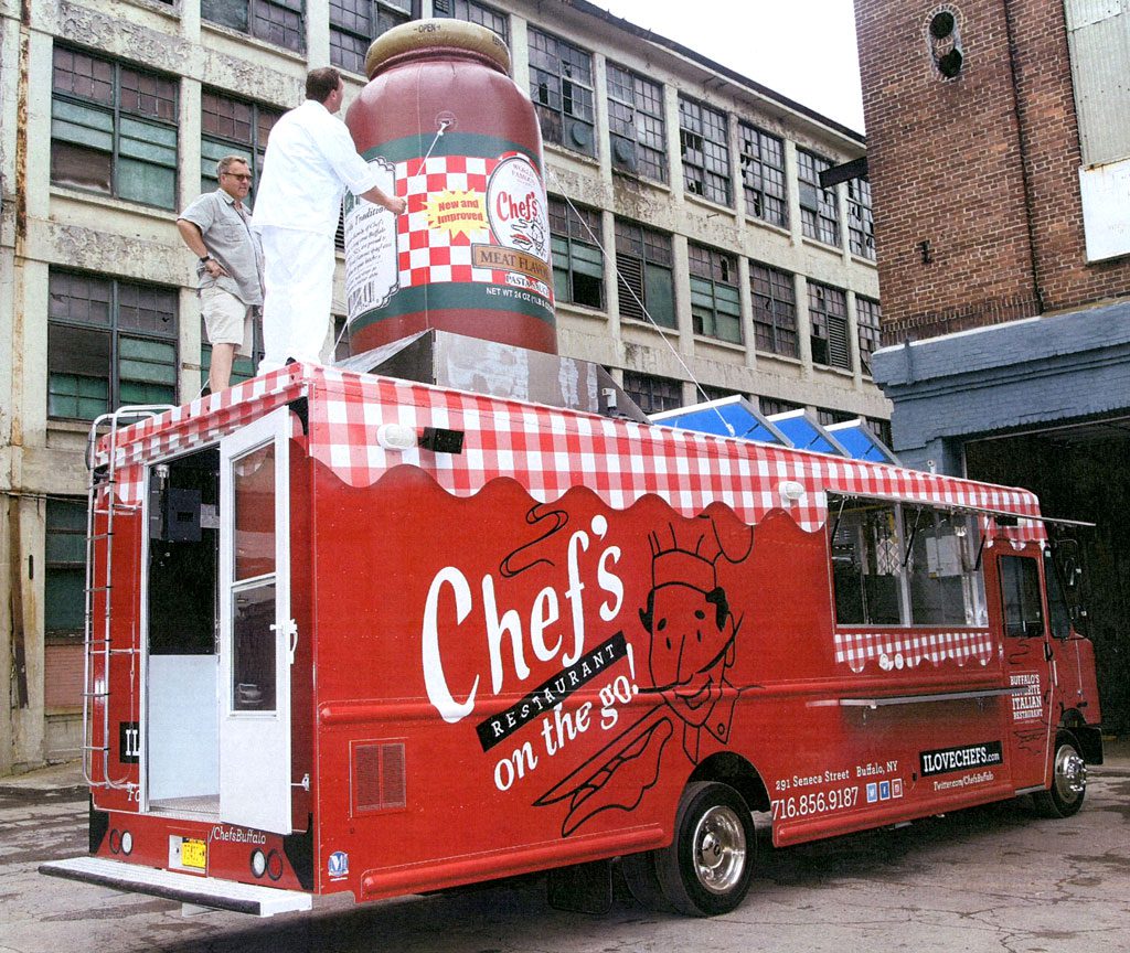 foodTruck-001 chef's food truck
